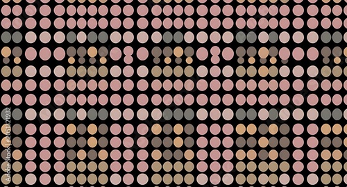 Vibrant Digital Art Displaying a Stunning Array of Colorful Circular Patterns in a Modern Geometric Design with Bright and Subtle Hues