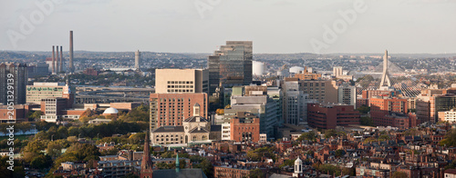 Foto Panorama of Beacon Hill and Cambridge