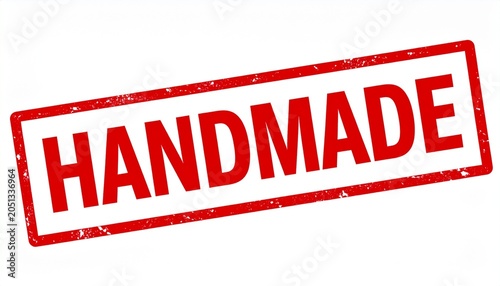 Handmade Craft Product Authenticity Stamp Concept
