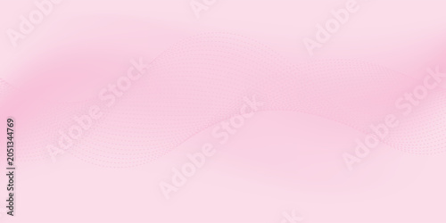 Slika na platnu Pink wavy line pattern background