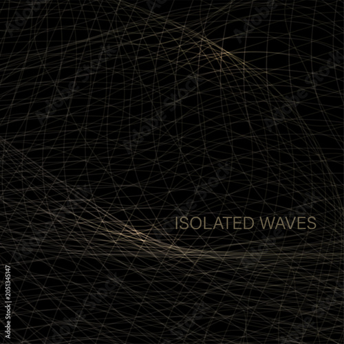 An isolated mesh pattern with bright glitter on a black background.