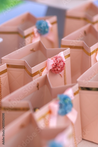 Fotografie wedding, gift, decoration, party, box, sugared-almond, reception, celebration, b
