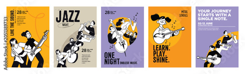Photography Music poster templates