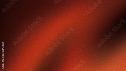 Foto Abstract fiery orange gradient background with soft grain texture, glowing vibra