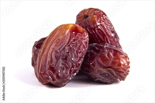 dates isolated on white