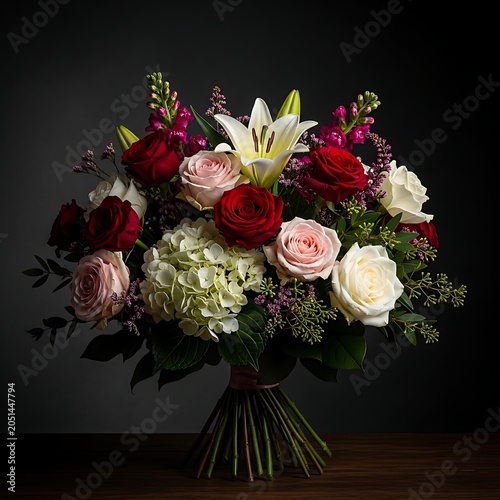 Beautiful bouquet of flowers