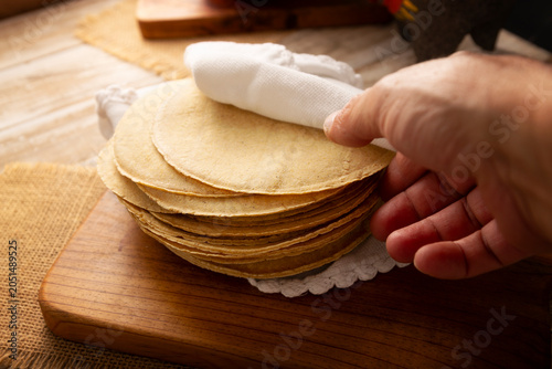 Cuadro en lienzo Corn Tortillas
