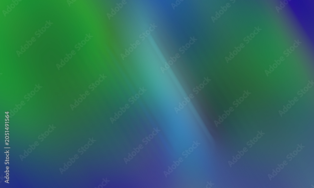 Fototapeta premium Abstract Diagonal Gradient in Green, Blue, and Teal with Soft Motion