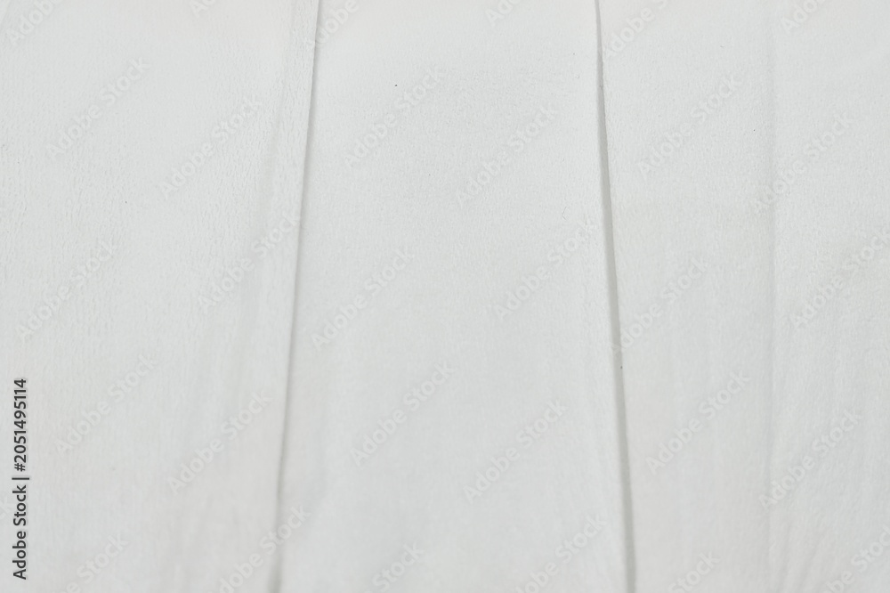 Obraz premium White Painted Wall Panel Texture Background with Vertical Lines and Minimalist Surface