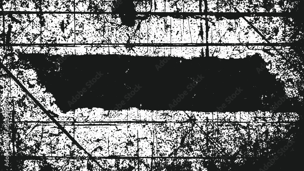 Obraz premium Black torn paper on wooden background