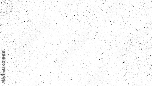 Fotografija Black particles on white background