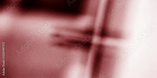 Tableau sur toile Abstract blurred texture of deep red and white, evoking a sense of mystery and introspection