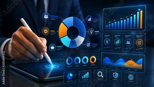 Financial Analytics Dashboard with Real-Time Fintech Data Visualization and Insights