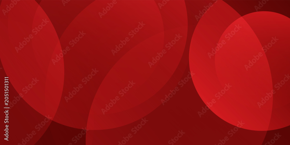 Obraz premium Modern Red Transparent Circle Arrangement With Layered Gradient Depth and Dark Abstract Texture modern geometric pattern eps10