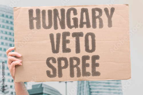 Foto "Hungary veto spree" Budapest blocks multiple EU decisions