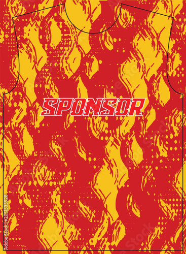 Abstract Sports Jersey Pattern Bundle Collection for Football and Esports Uniform Design