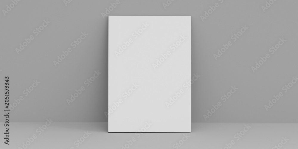 Fototapeta premium tute book mockup illustration 3d render
