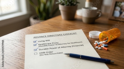 Living Will and Healthcare Proxy Checklist for Resuscitation Orders
