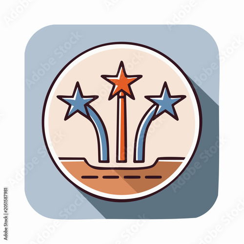 Success Stars Icon