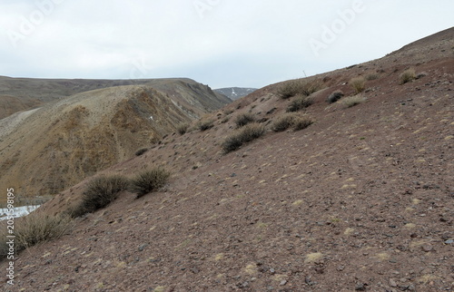Altai Mars is a region of multicolored mountains in the Kosh-Agach district of the Altai Mountains, in the Kyzyl-Chin tract. Altai Republic