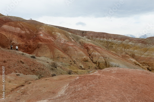 Altai Mars is a region of multicolored mountains in the Kosh-Agach district of the Altai Mountains, in the Kyzyl-Chin tract. Altai Republic