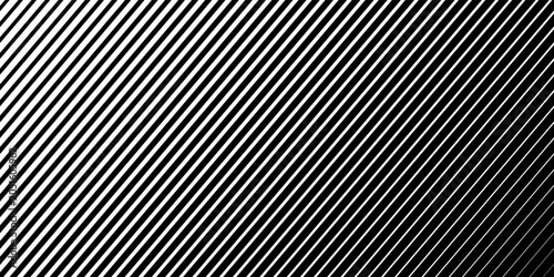 Tableau sur toile Abstract diagonal line halftone pattern background