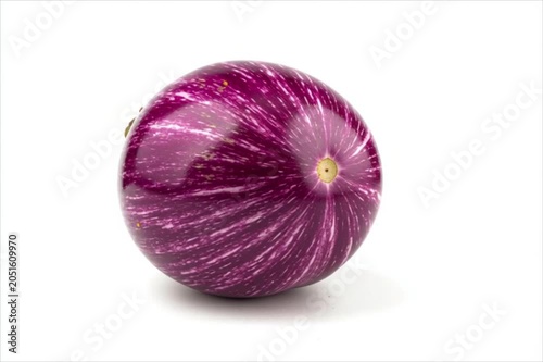 eggplant isolated on white background