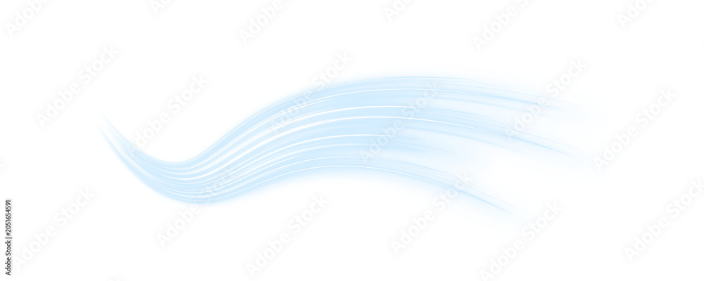 Obraz premium Radiant electric ribbons flow along a high-speed urban road. Light effects convey motion and energy intensity. PNG graphic with glowing neon waves.