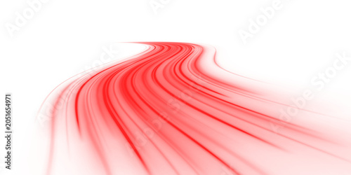 Red laser beams streak across a dark cityscape. Sparks fly along twisting paths, symbolizing fast motion. PNG vector graphic for sci-fi tech projects.