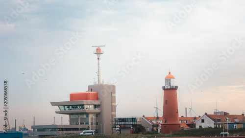 Valokuva Port of Ijmuiden in the Netherlands, travel and industry, 9th April 2026