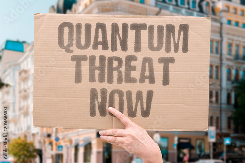 Fotografía "Quantum threat now" Computing danger already emerging