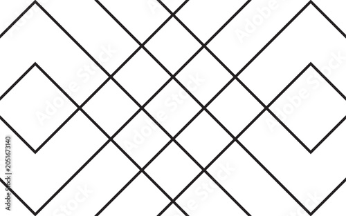 Modern abstract geometric background featuring diamond grid line pattern with clean minimalist composition. Suitable for wallpaper, banner, presentation, poster, template, and digital design projects.