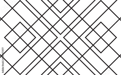 Abstract geometric background with overlapping diamond grid line pattern in modern minimalist style. Ideal for wallpaper, presentation, banner, poster, cover, and contemporary digital graphic design.