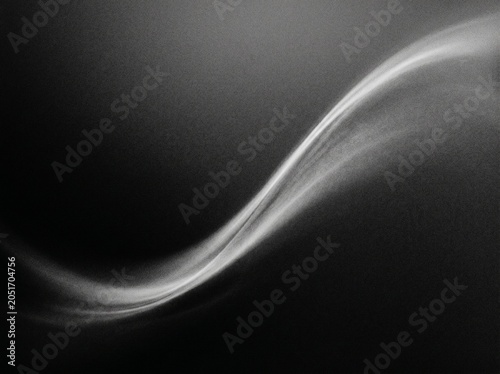 Monochrome grainy gradient background with elegant light wave and charcoal grey tones for professional minimalist design and sophisticated branding