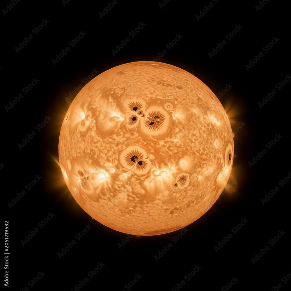 Obraz premium Solar Surface Detail