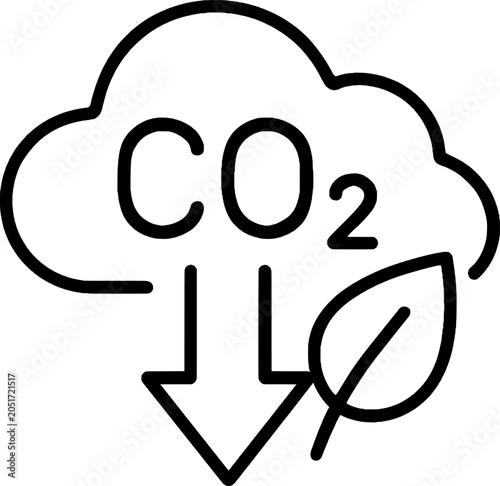 Microgrid System Line Icon