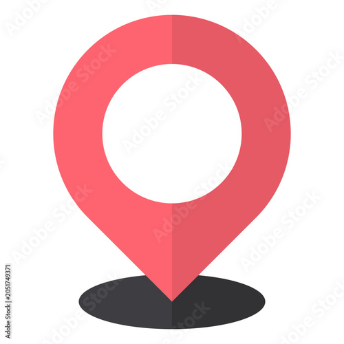 location pin