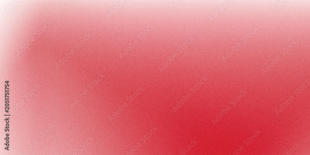 Fototapeta premium red and white grainy gradient background, noise texture blurred, red and white header backdrop poster, banner header cover design,red and white grainy background, monochrome gray, noisy texture dark g