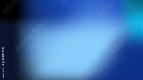 Abstract Smooth Blue Gradient Blurred Ambient Background Animation