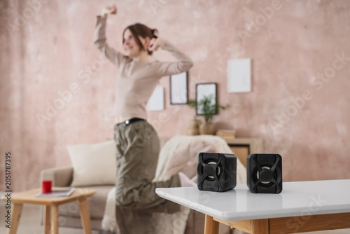 Portable sound speakers on ...