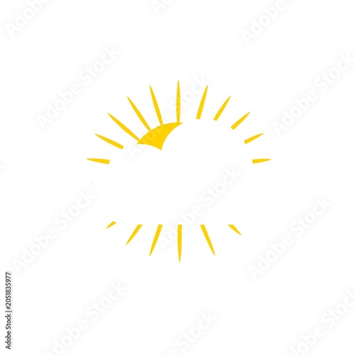 sun and cloud