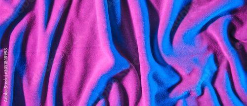 Soft crumpled fabric in neo...