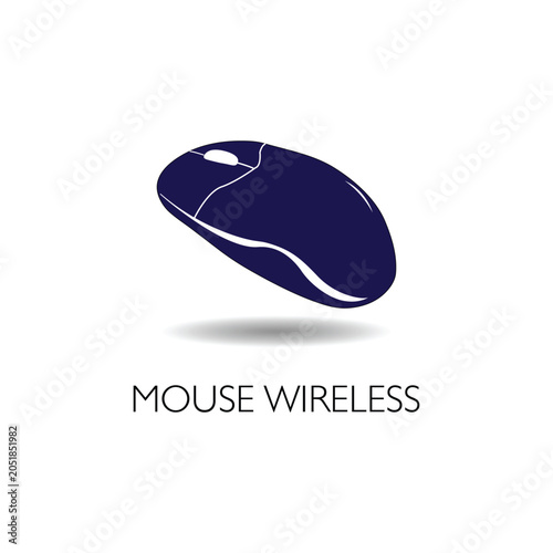 vector illustration of a mouse
