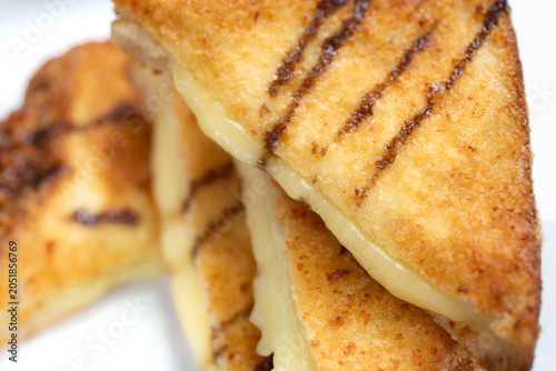rustic italian mozzarella carrozza sandwiches