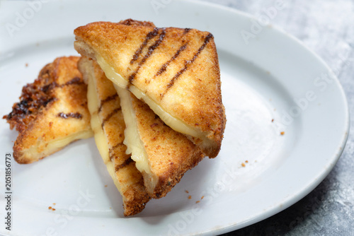 rustic italian mozzarella carrozza sandwiches