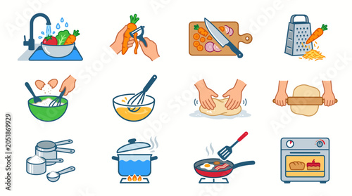 Kitchen Utensils and Cooking Tools.