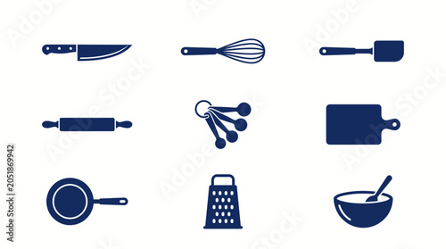Kitchen Utensils and Cooking Tools.