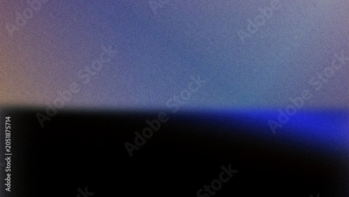 Schilderij op canvas A dark blue-black gradient with a vivid electric blue edge creates a tense futuristic mood, suitable for tech banners, cinematic themes, and gaming UI