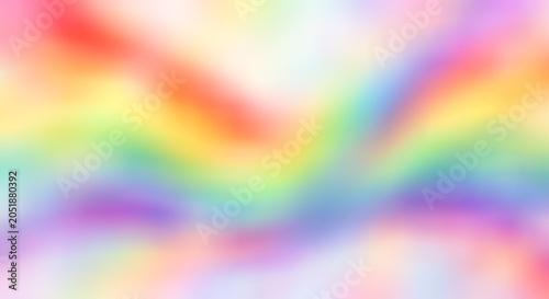 Rainbow Blur Background for Pride Month Celebration