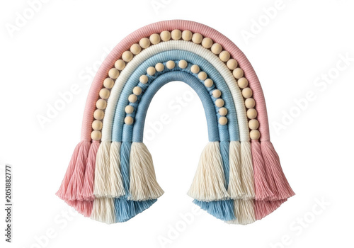 Colorful mandala arch with intricate patterns and detailed design